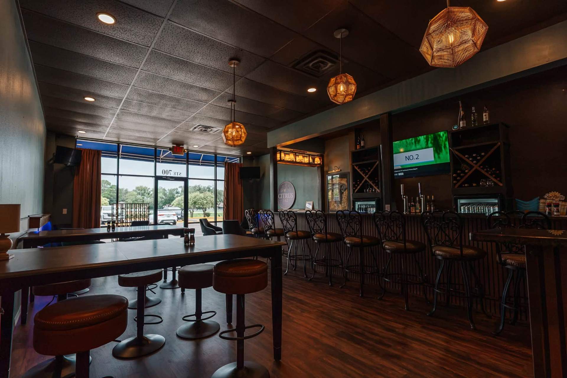 Bar area